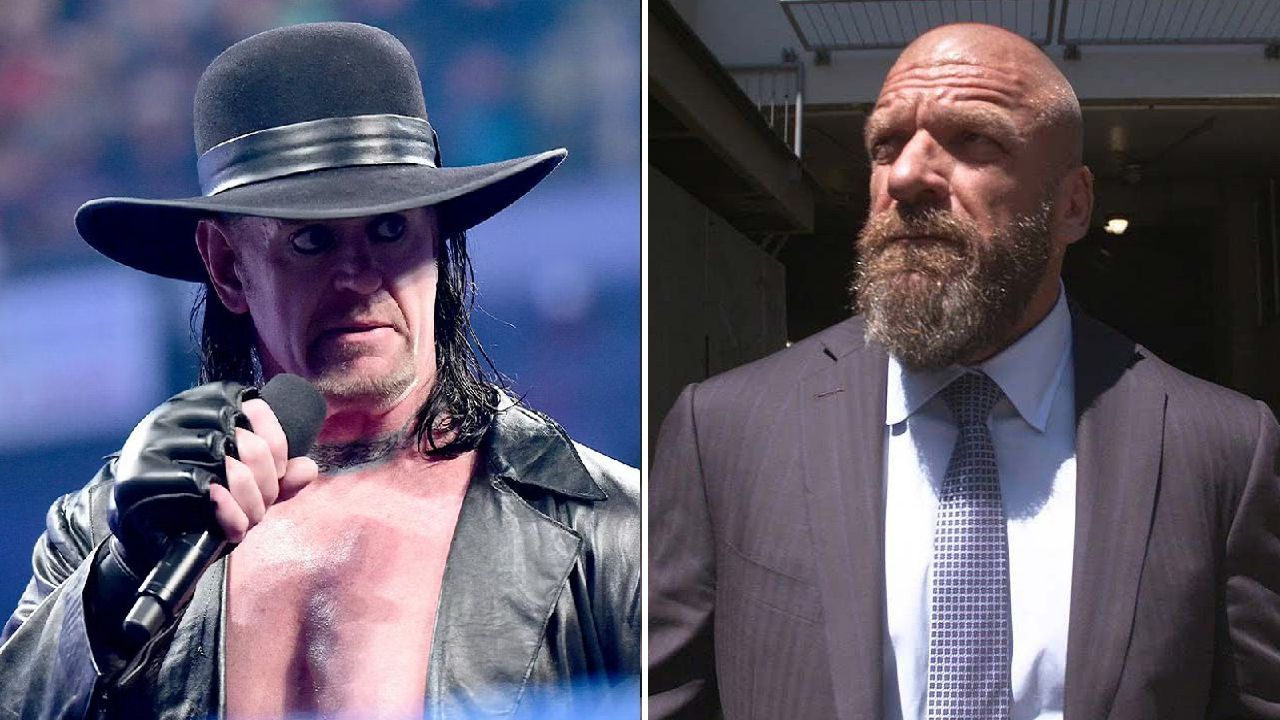 The Undertaker (left); WWE