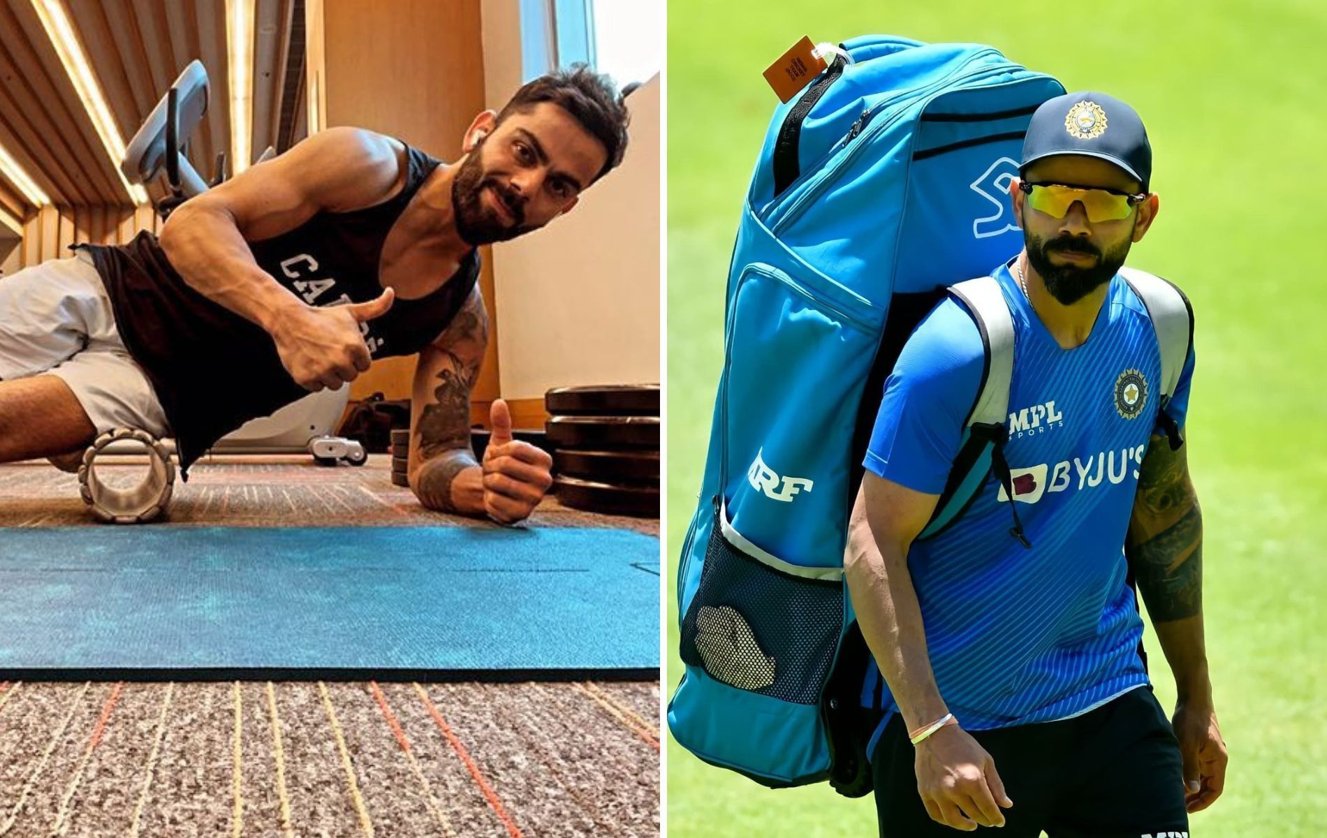 Virat Kohli sweats it out in the gym ahead of 2nd T20I vs South Africa. (Pic: Instagram)