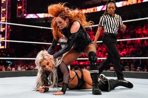 Liv and Becky have faced each other before