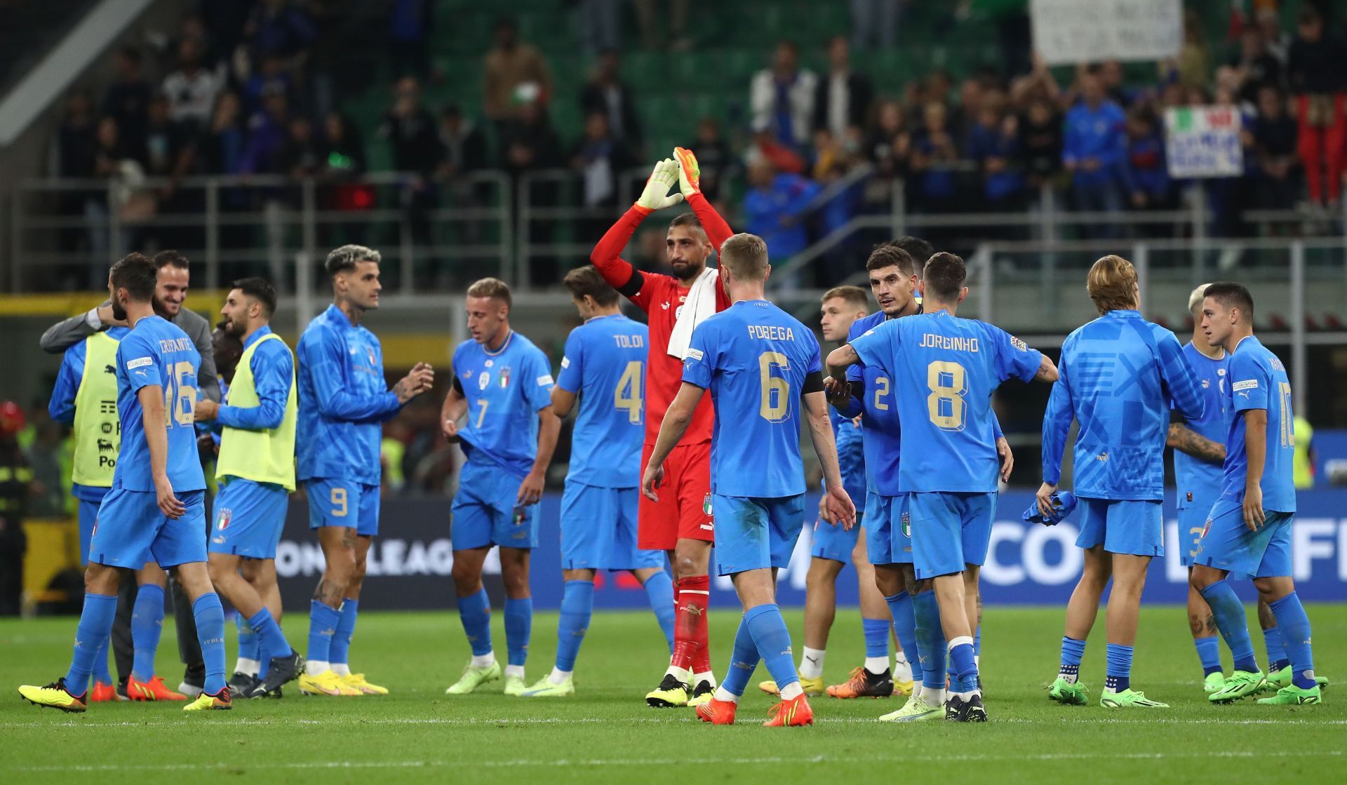 Italy v England: UEFA Nations League - League Path Group 3