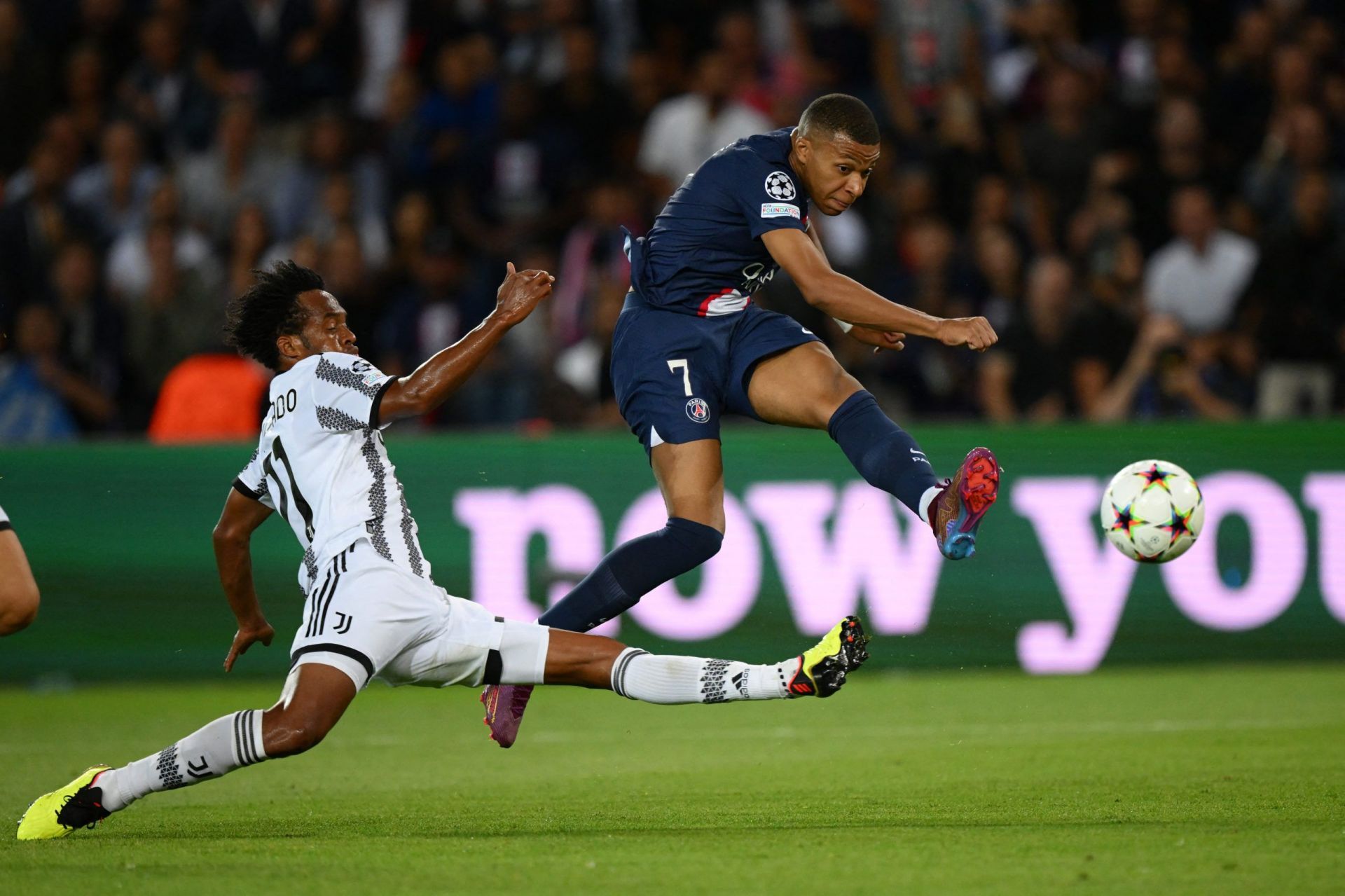 Kylian Mbappe fired PSG in front with a couple of excellent strikes in the first half.