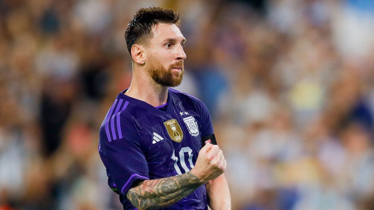 Lionel Messi of Argentina (cred: ESPN)
