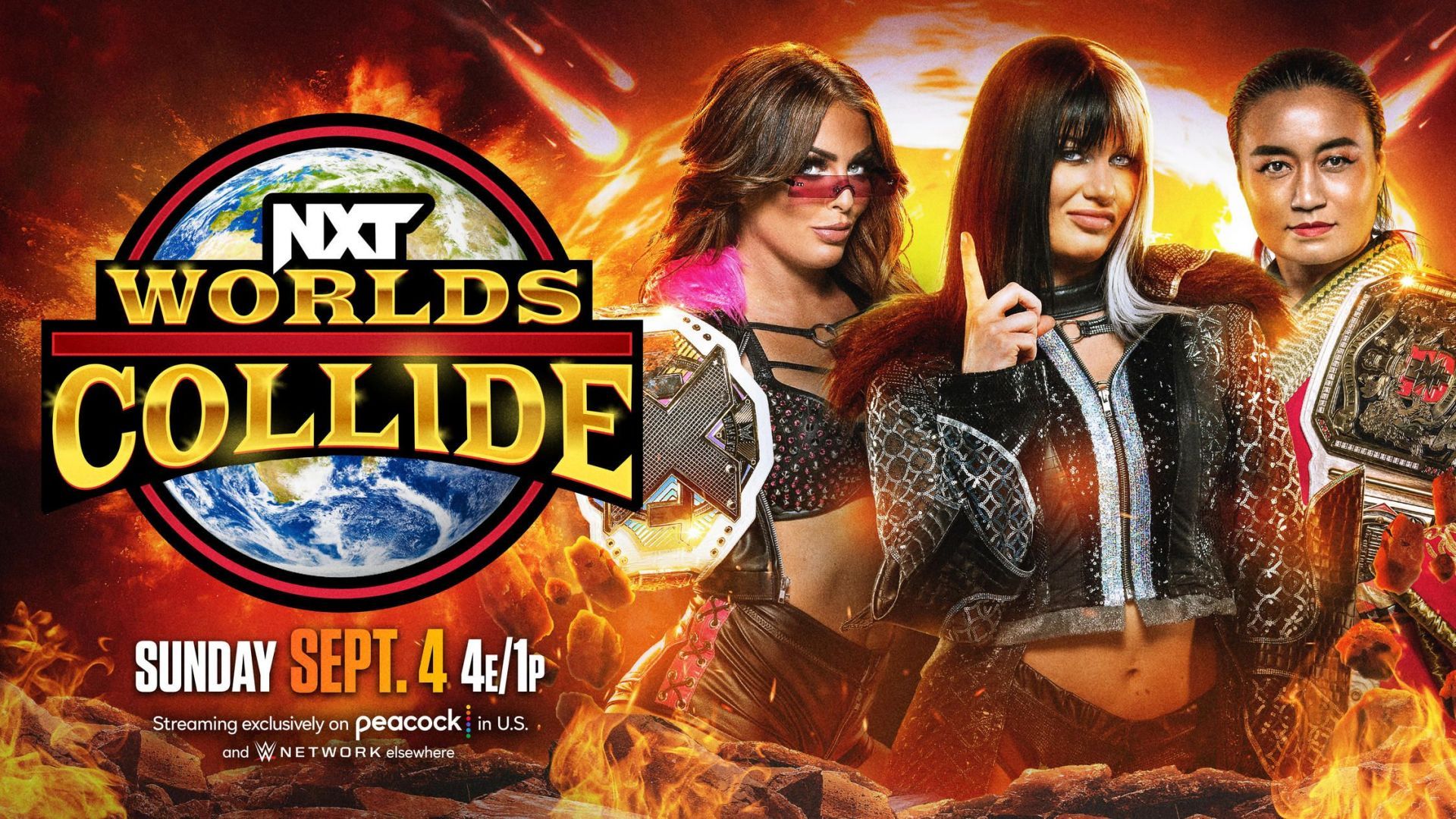 Who Will Walk Out of Worlds Collide as NXT Women's Champion?