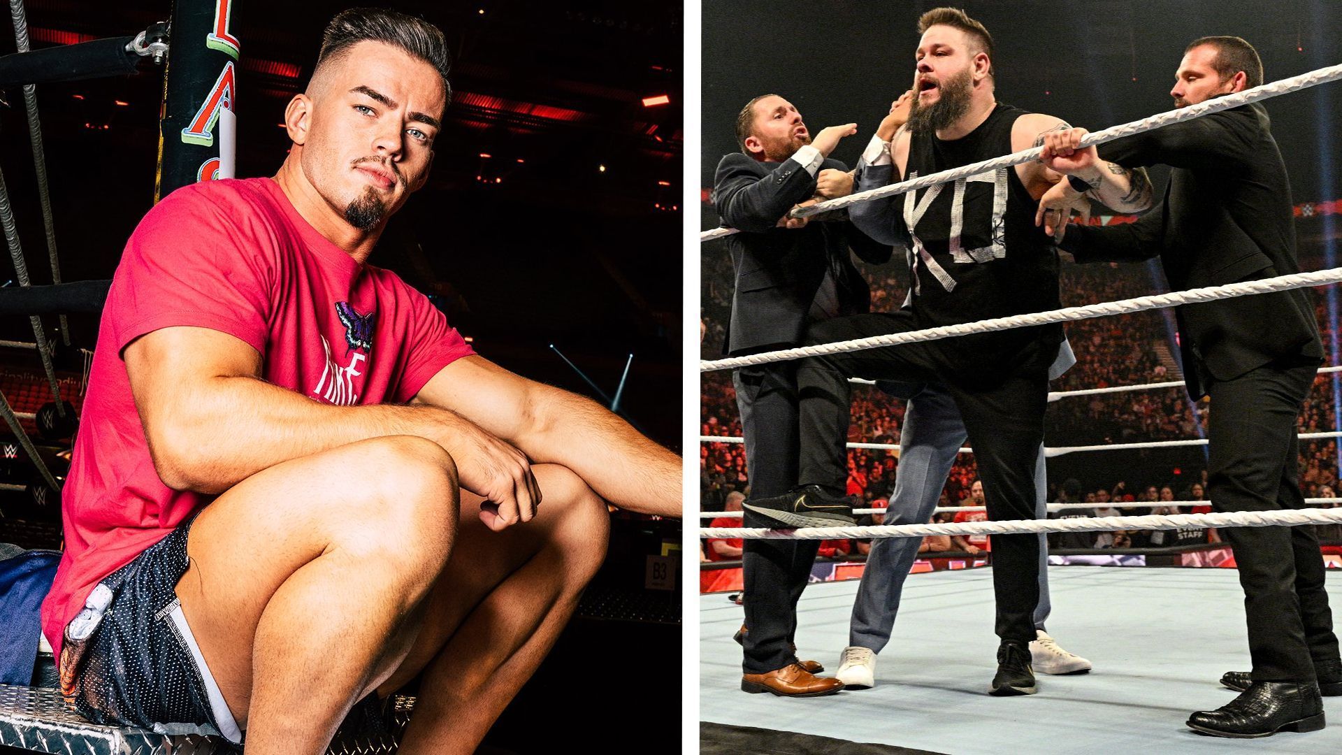 Austin Theory and Kevin Owens will go one-on-one on WWE RAW