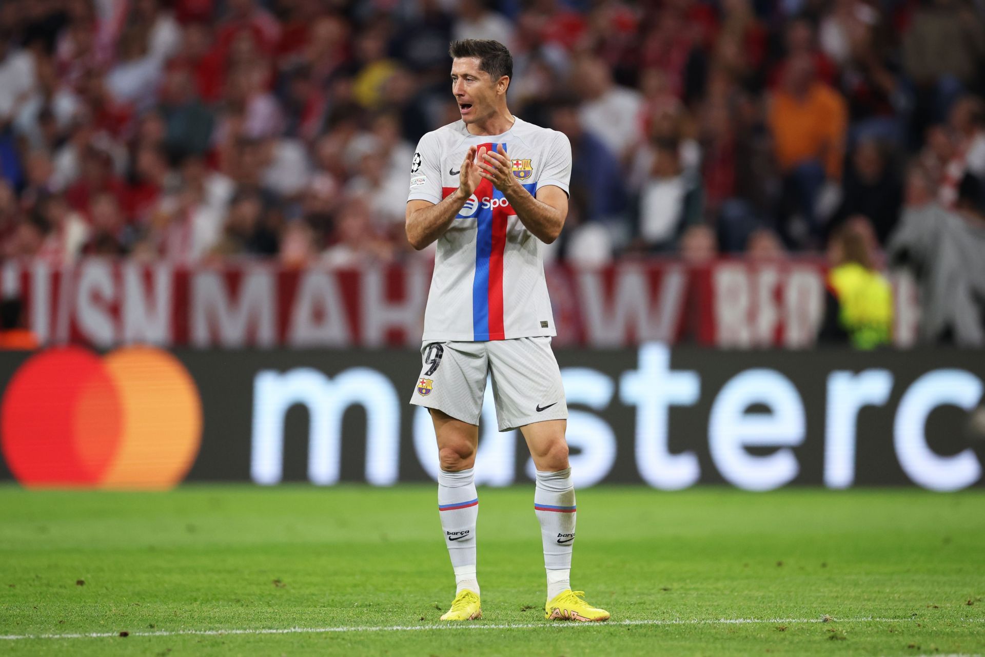 Lewandowski had a night to forget