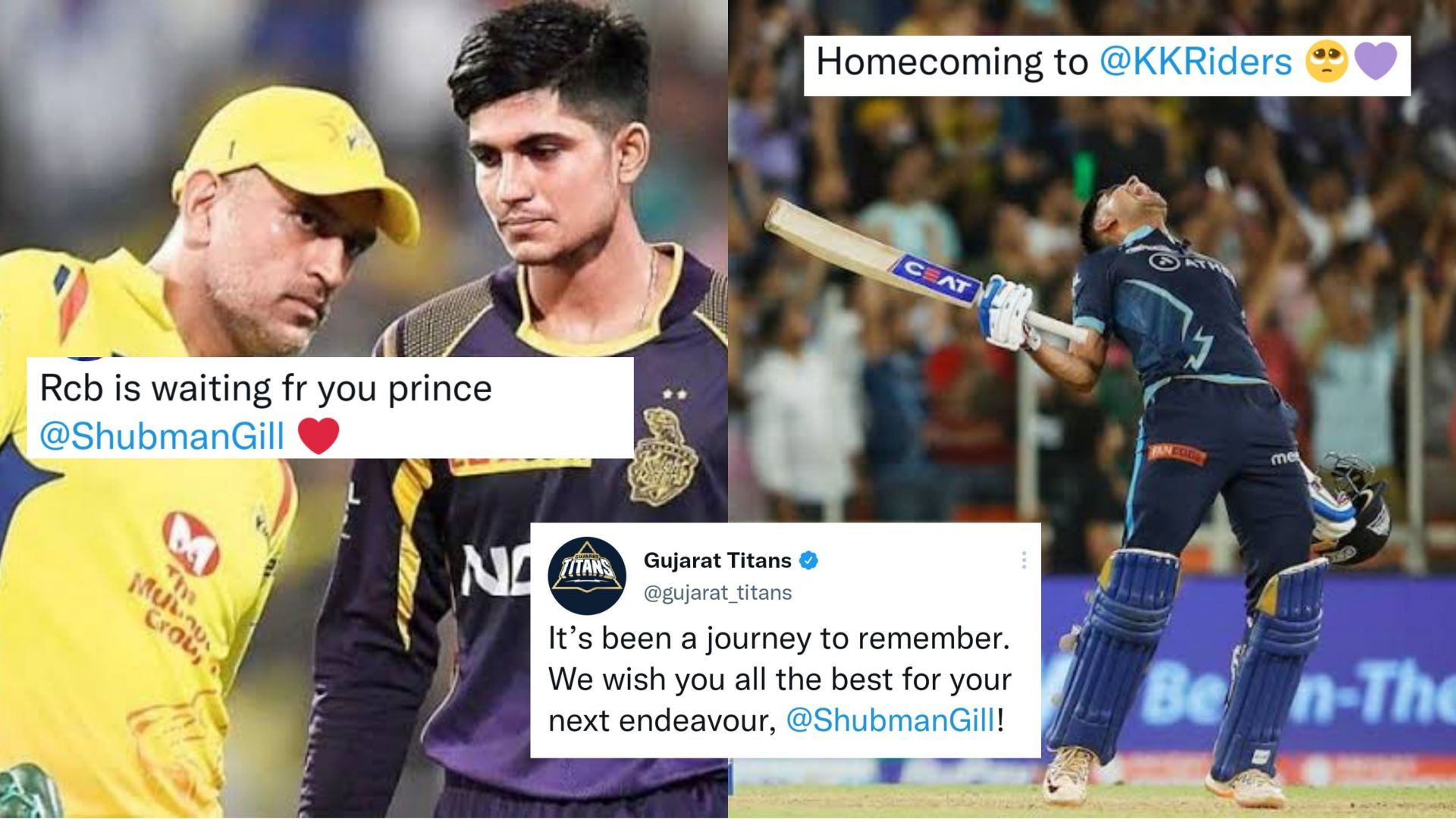 Has Shubman Gill left the Gujarat Titans?