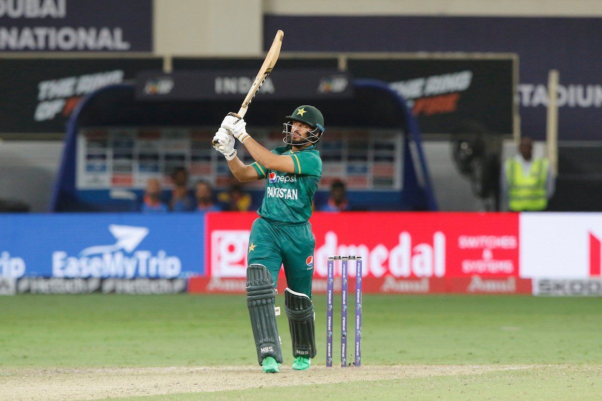 Mohammad Nawaz played a match-defining knock in Pakistan&#039;s Super 4 clash against India. [P/C: Twitter]