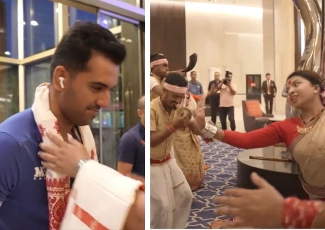 IND vs SA 2022: [WATCH] Team India welcomed in Guwahati with a ...