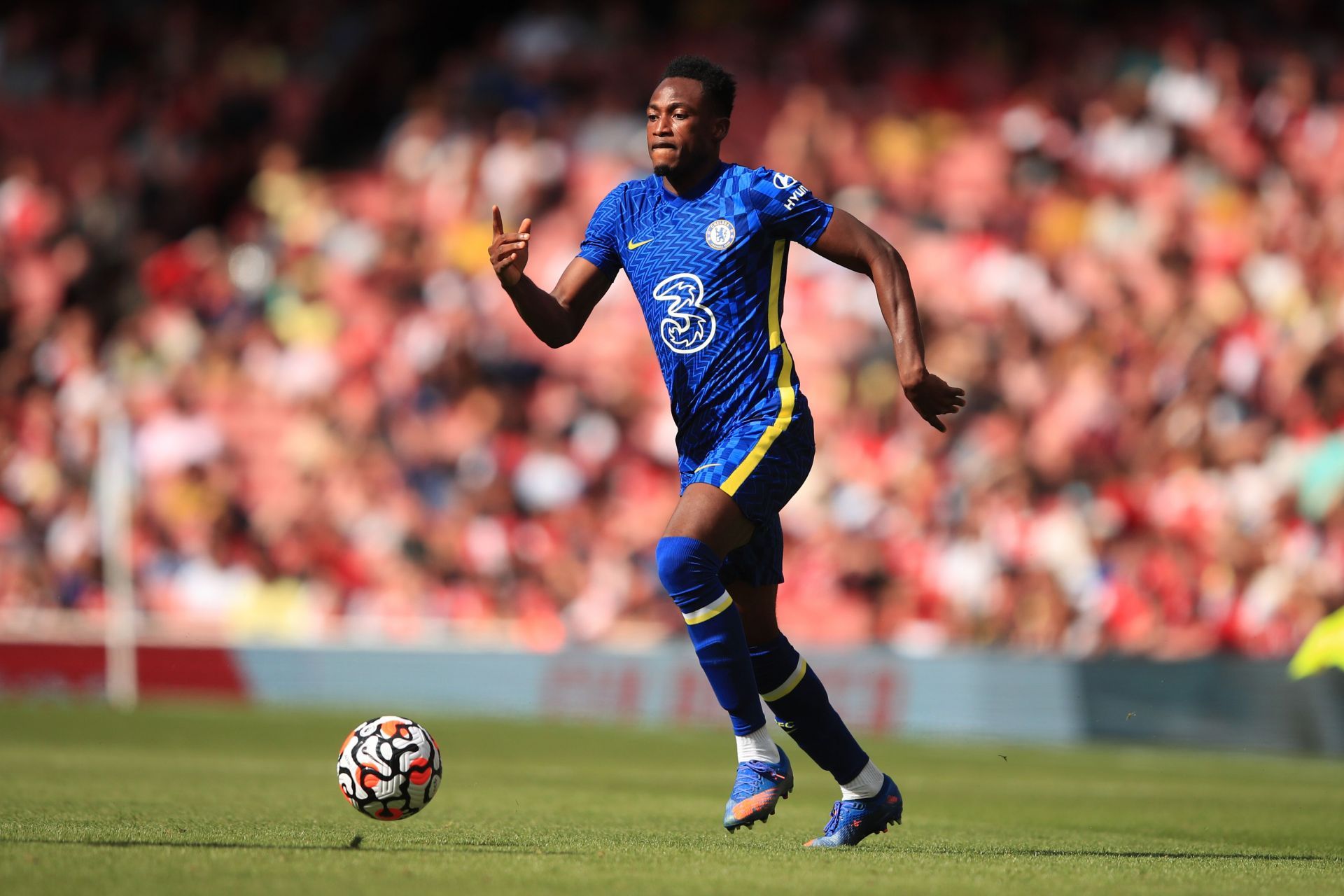 Baba Rahman in action for Chelsea during a pre-season friendly this summer