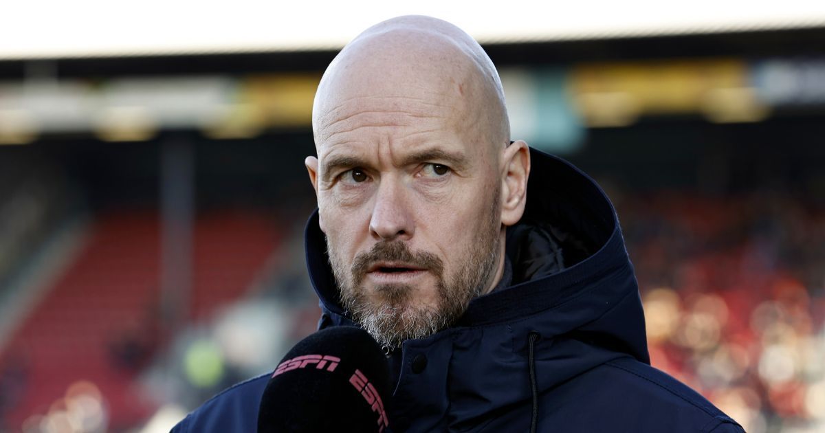 Manchester United manager Erik ten Hag.