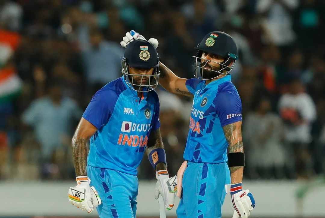 Suryakumar Yadav and Virat Kohli played a vital role in India