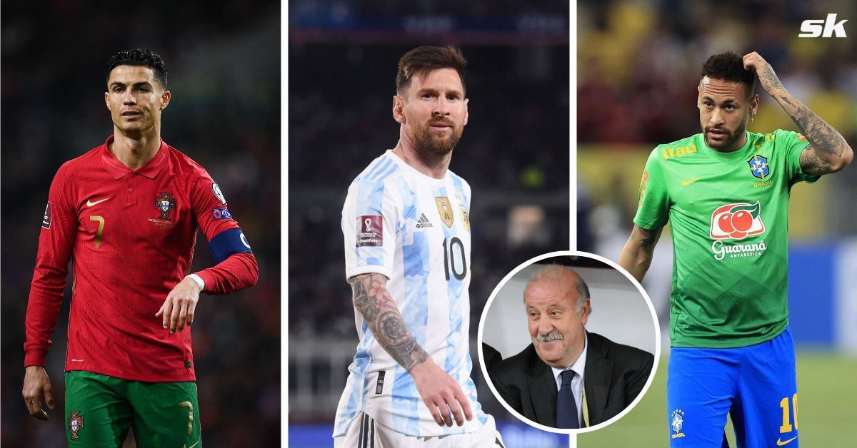 Vicente del Bosque reveals his pick between Messi, Ronaldo and Neymar.