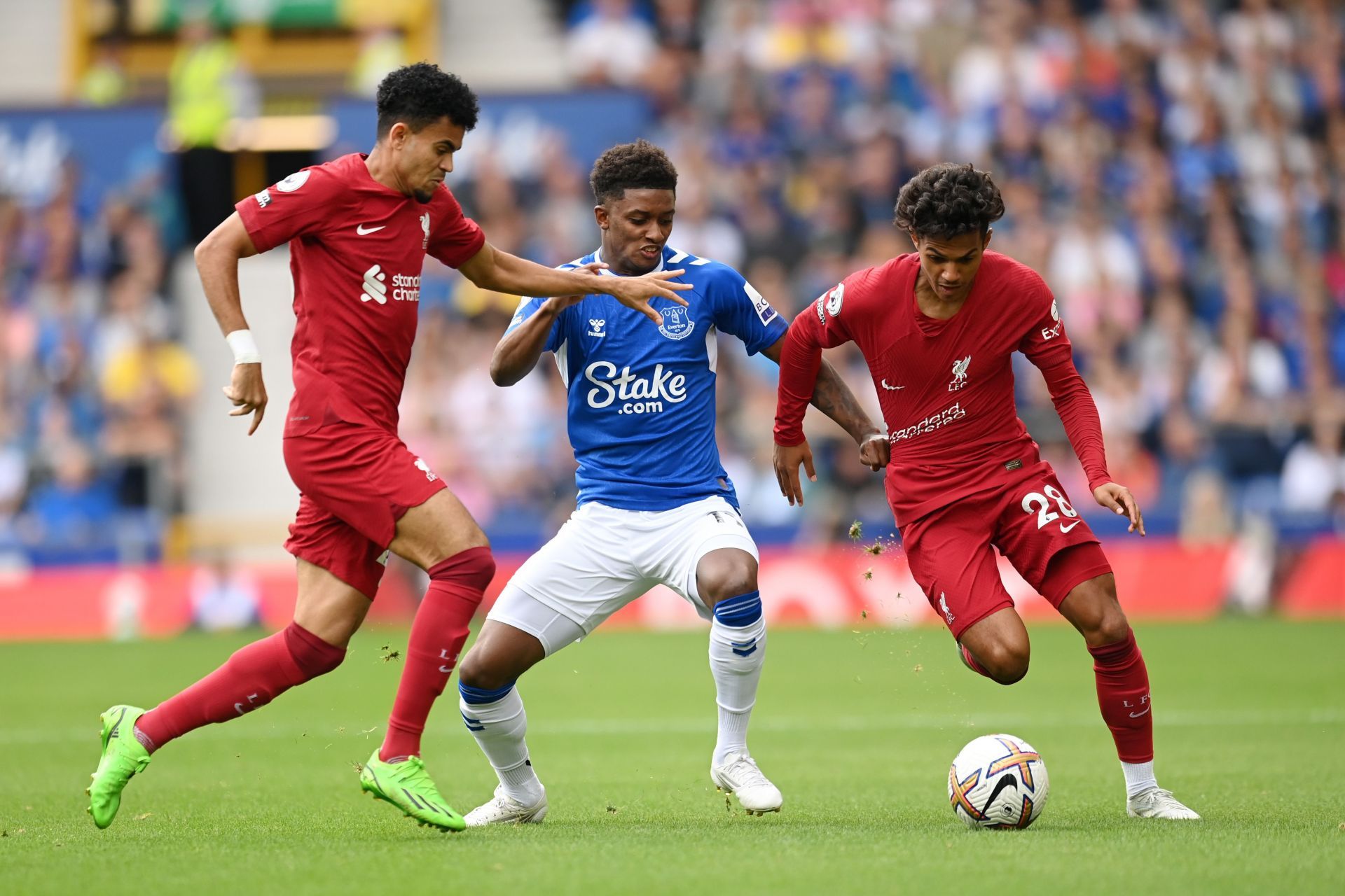 Carvalho playing for Liverpool in the Premier League