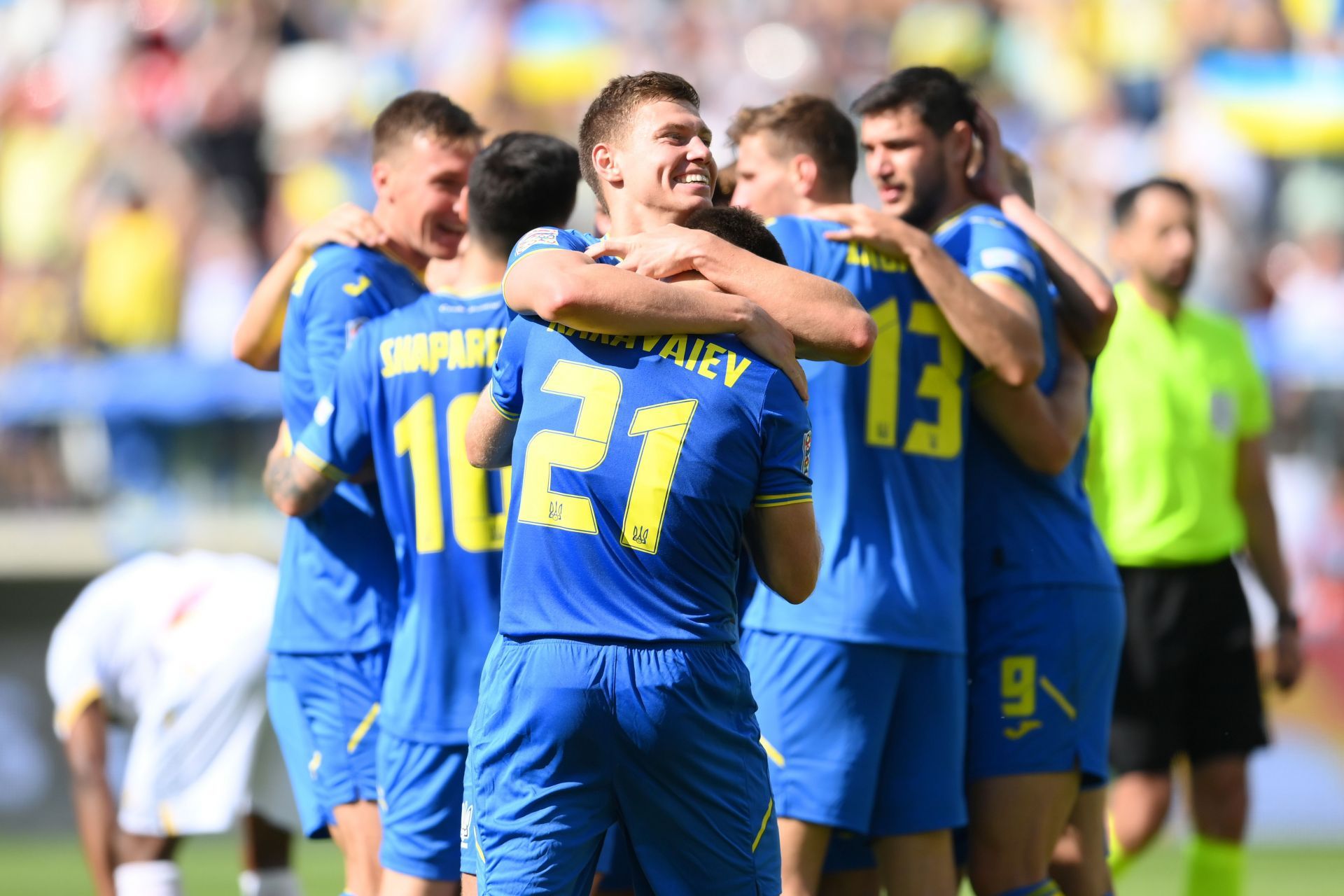 Ukraine v Armenia: UEFA Nations League - League Path Group 1