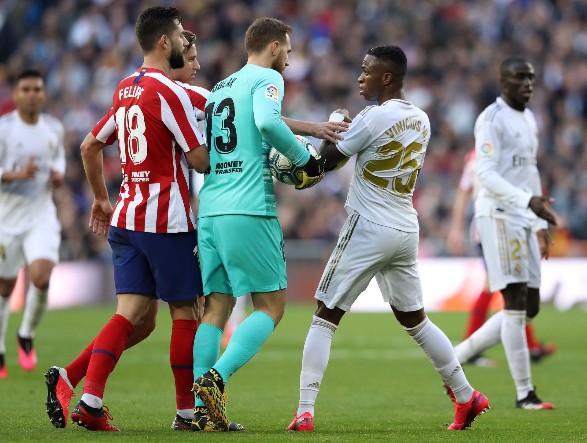 Vinicius has had issues with Atleti in the past