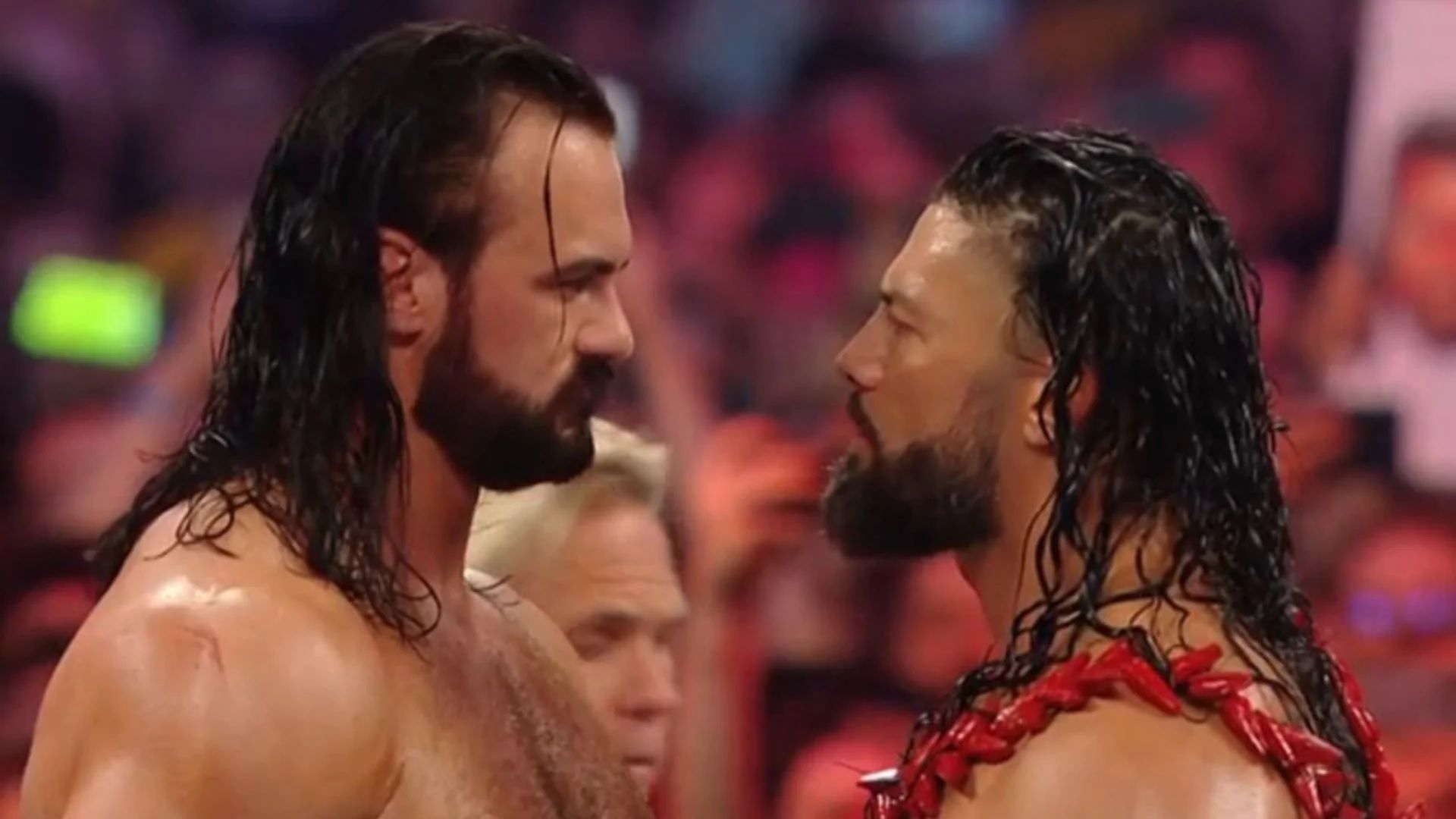 Drew McIntyre and Roman Reigns