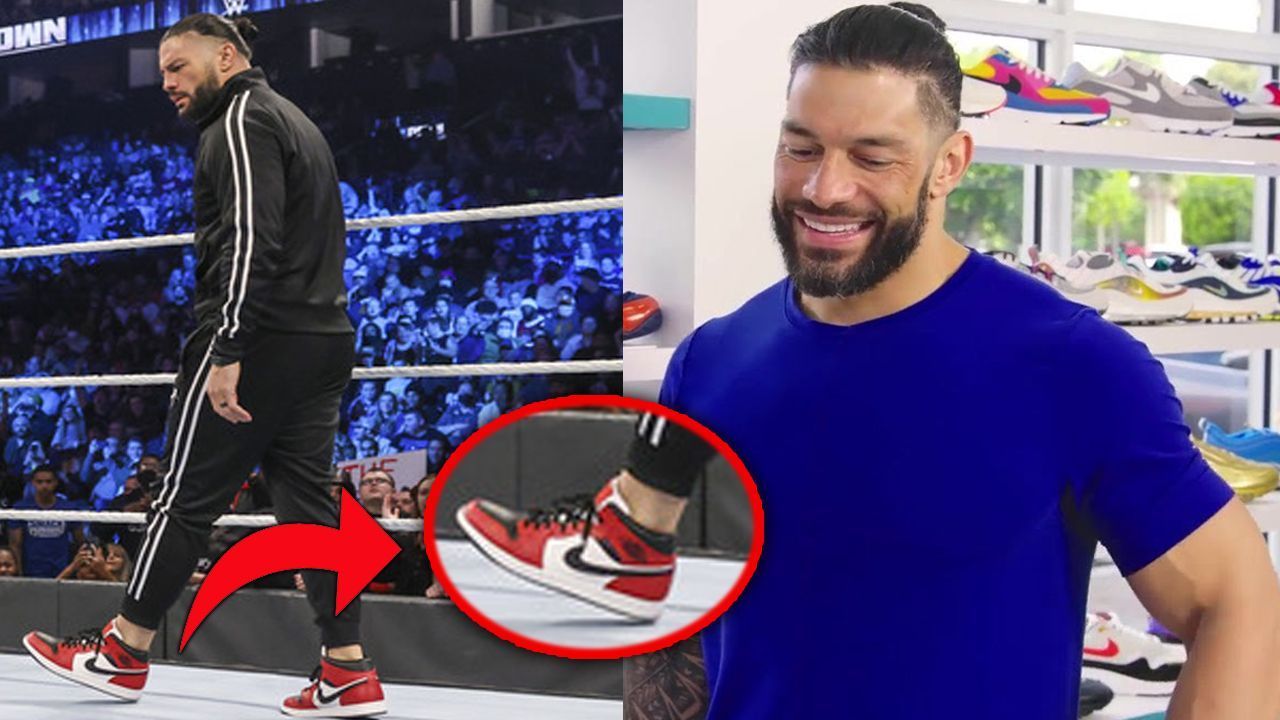 Is WWE star Roman Reigns sponsored by Nike