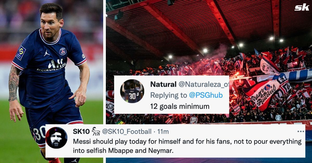 PSG fans urge Messi not to pass to Mbappe