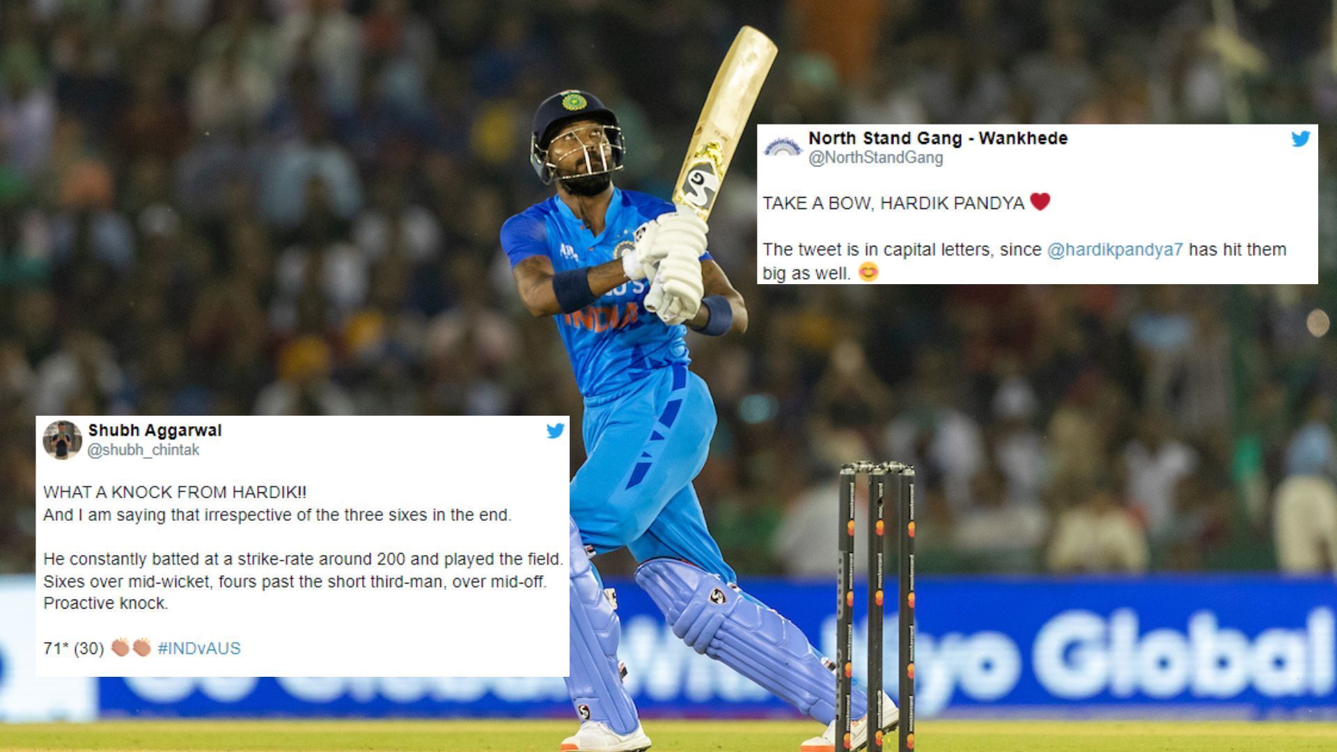 Fans went gaga over Hardik Pandya