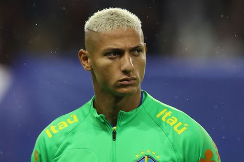 Tottenham star Richarlison in action for Brazil