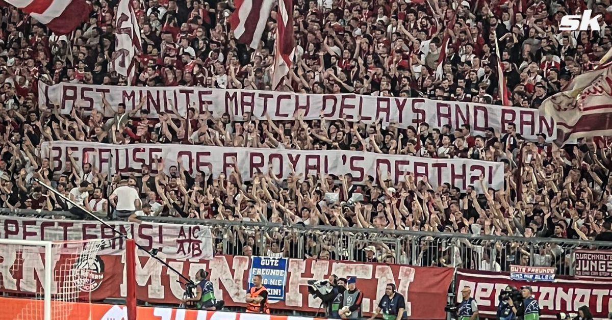 Bayern Munich reveal protest banner against Barcelona