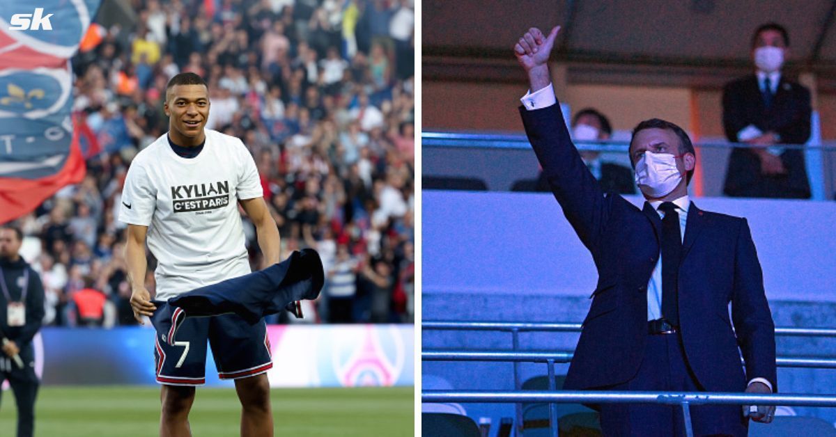 PSG superstar Kylian Mbappe reveals conversation with France Preisdent Emmanuel Macron