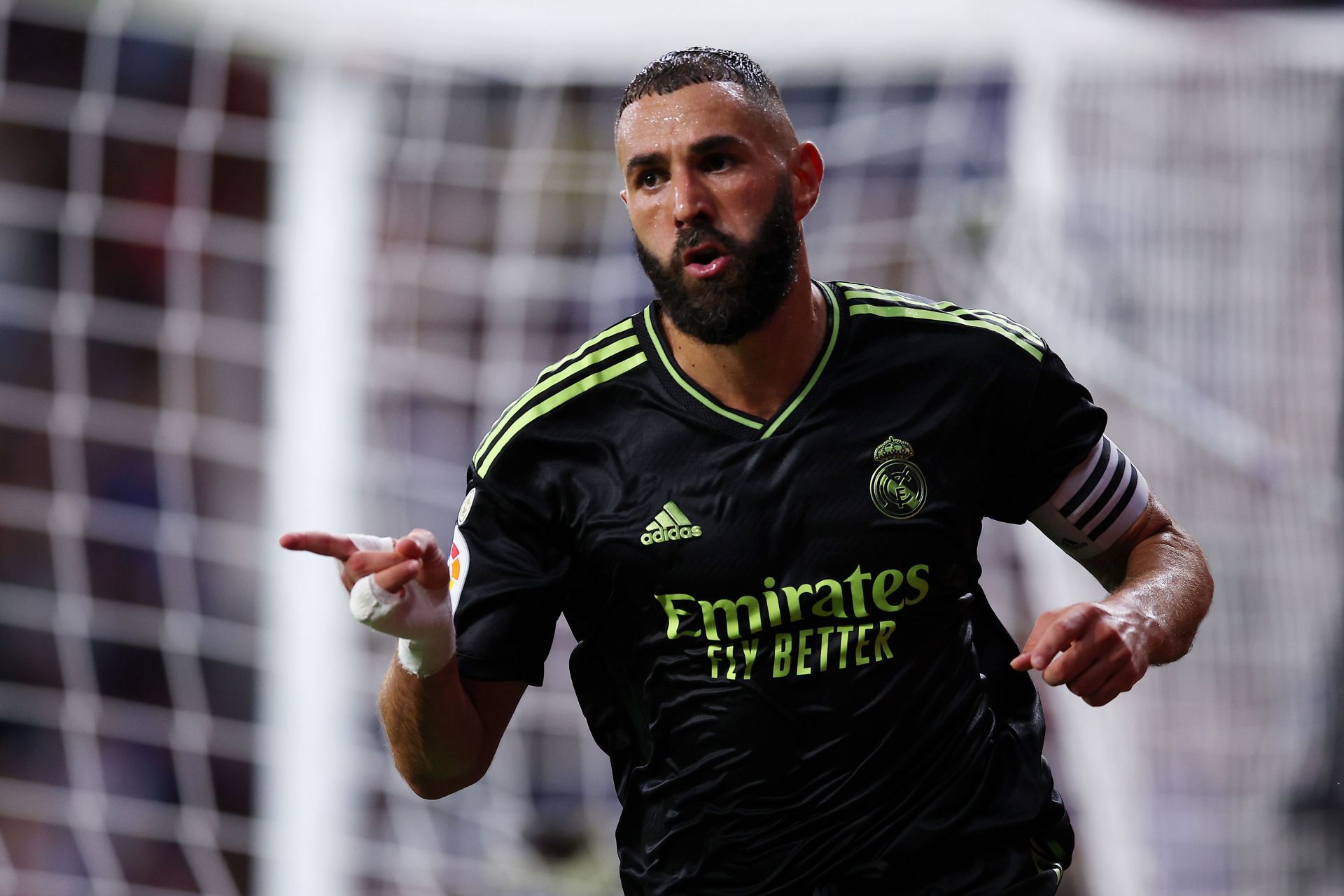 Karim Benzema has four goals and one assist from six games this season.
