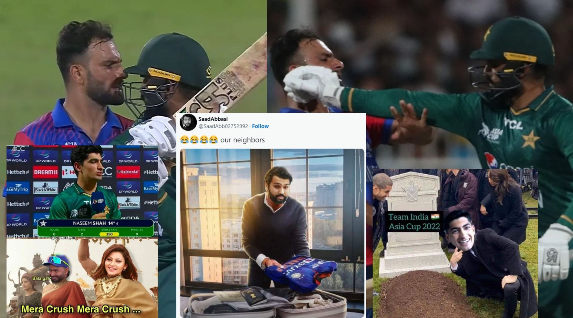 Fans took to social media to share memes after Afghanistan lost against Pakistan on Wednesday
