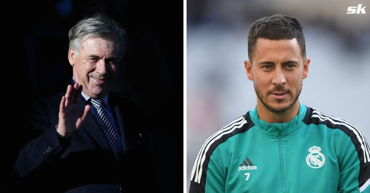 Real Madrid manager Carlo Ancelotti praises Eden Hazard for his performance against Celtic