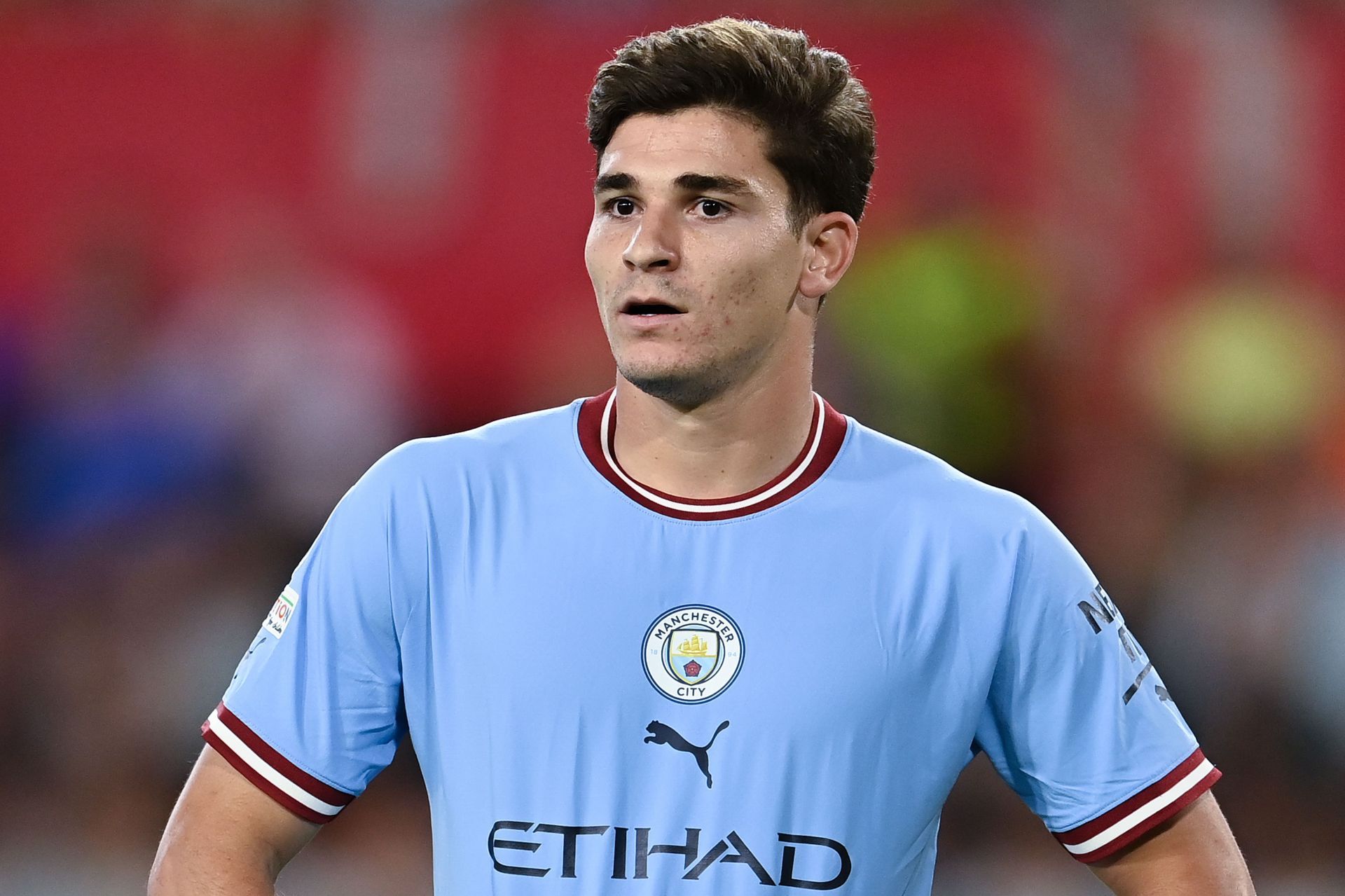 Julian Alvarez moved to Manchester City this summer.