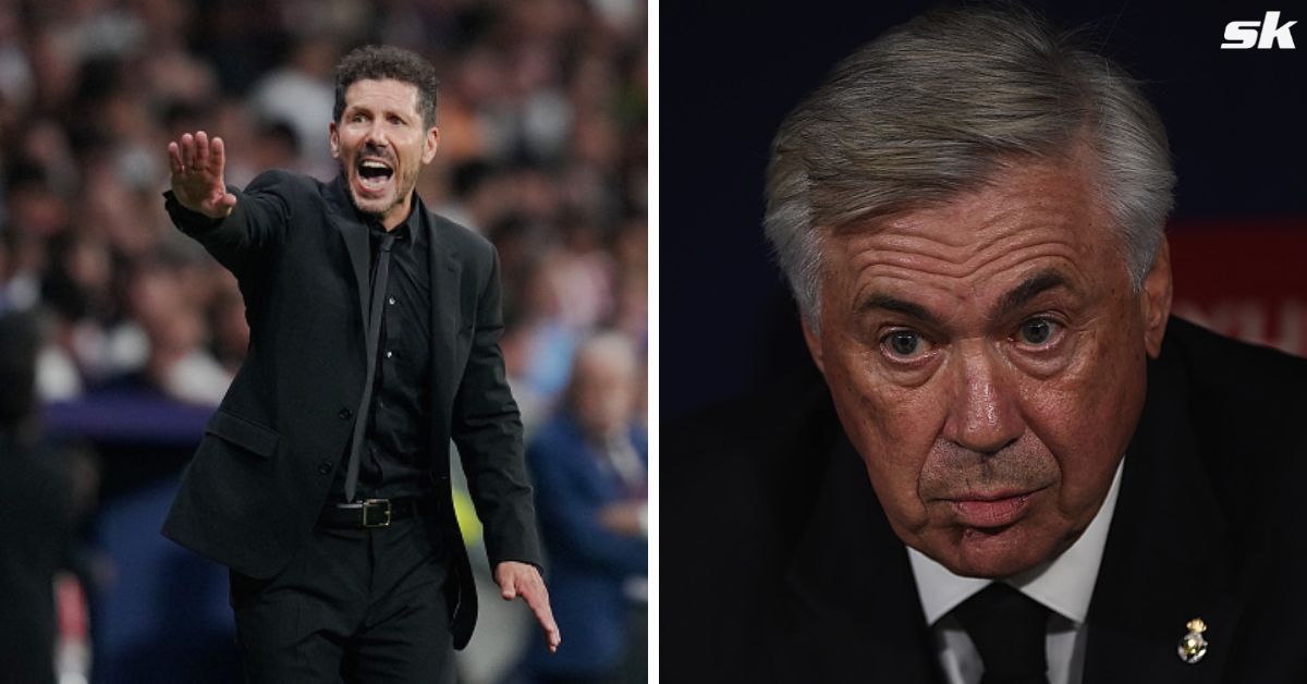 Real Madrid coach Carlo Ancelotti responds to Diego Simeone