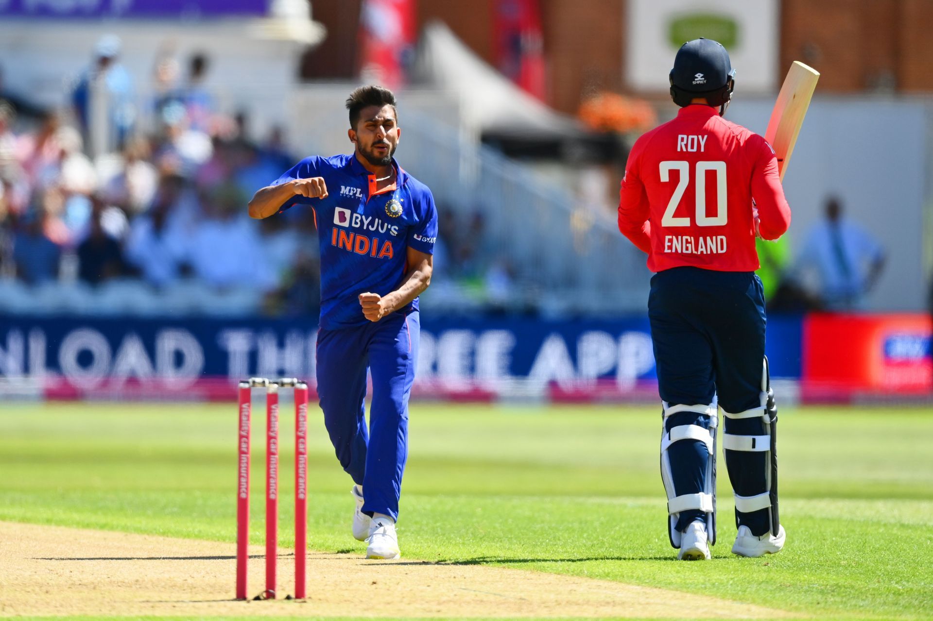 Rookie Umran Malik stands an outside chance of coming in as Bumrah’s replacement. Pic: Getty Images