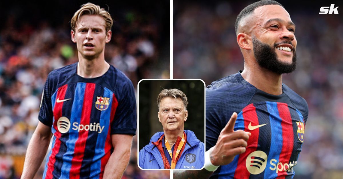 Louis van Gaal sends message to Barcelona stars Frenkie de Jong and Memphis Depay ahead of 2022 FIFA World Cup