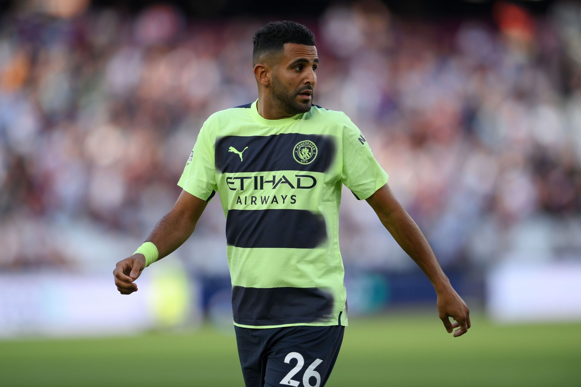 Riyad Mahrez is without a Premier League goal for Manchester City this season