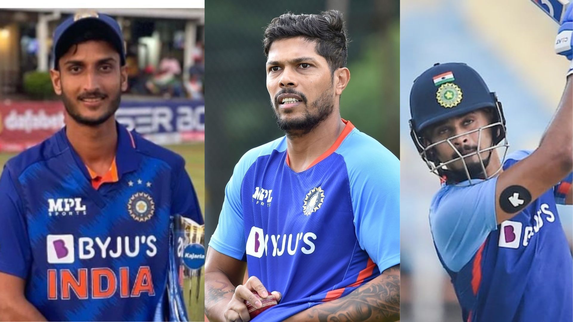 The trio will be available for selection over the course of the series against South Africa