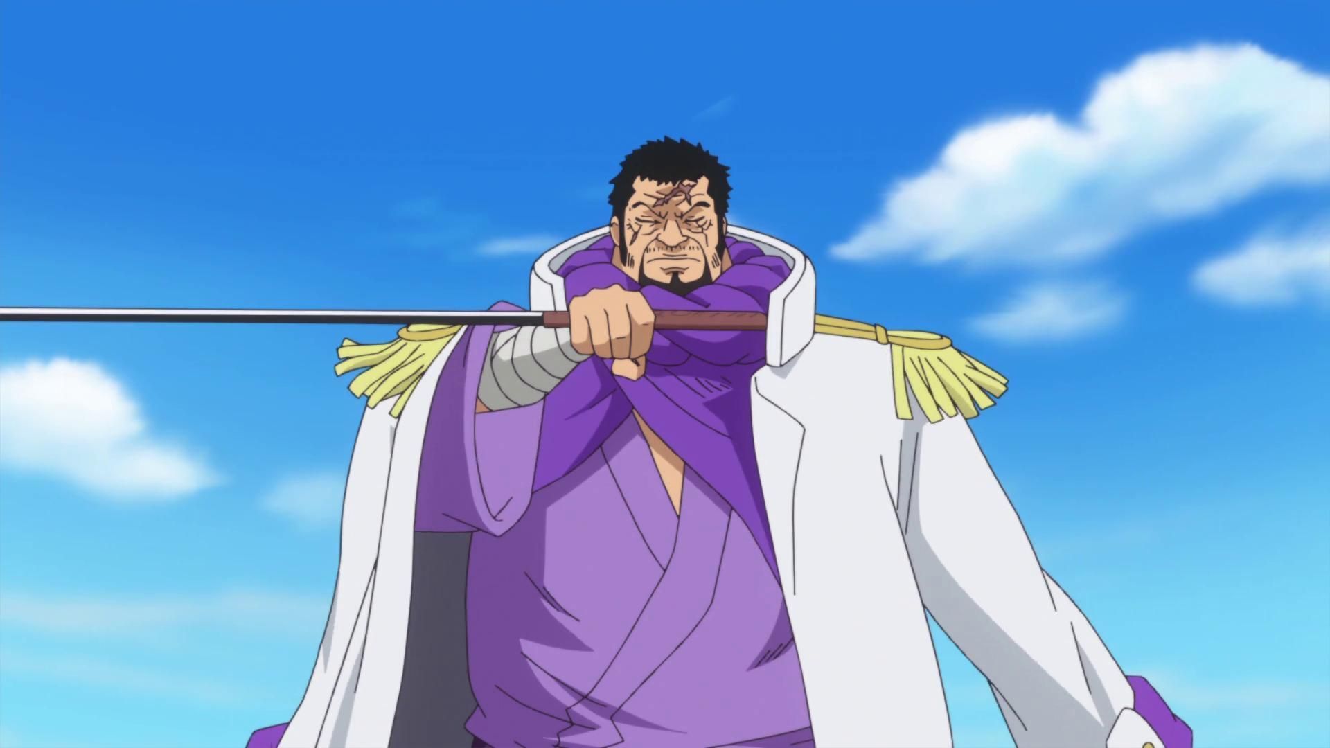 Fujitora as seen in the show (Image via Toei Animation)