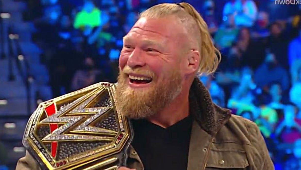 Brock Lesnar is a former WWE Champion