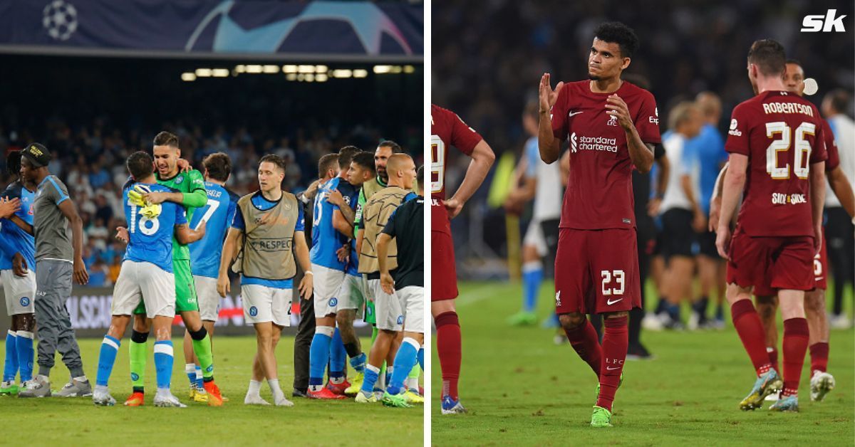 Liverpool suffered a crushing defeat against Napoli