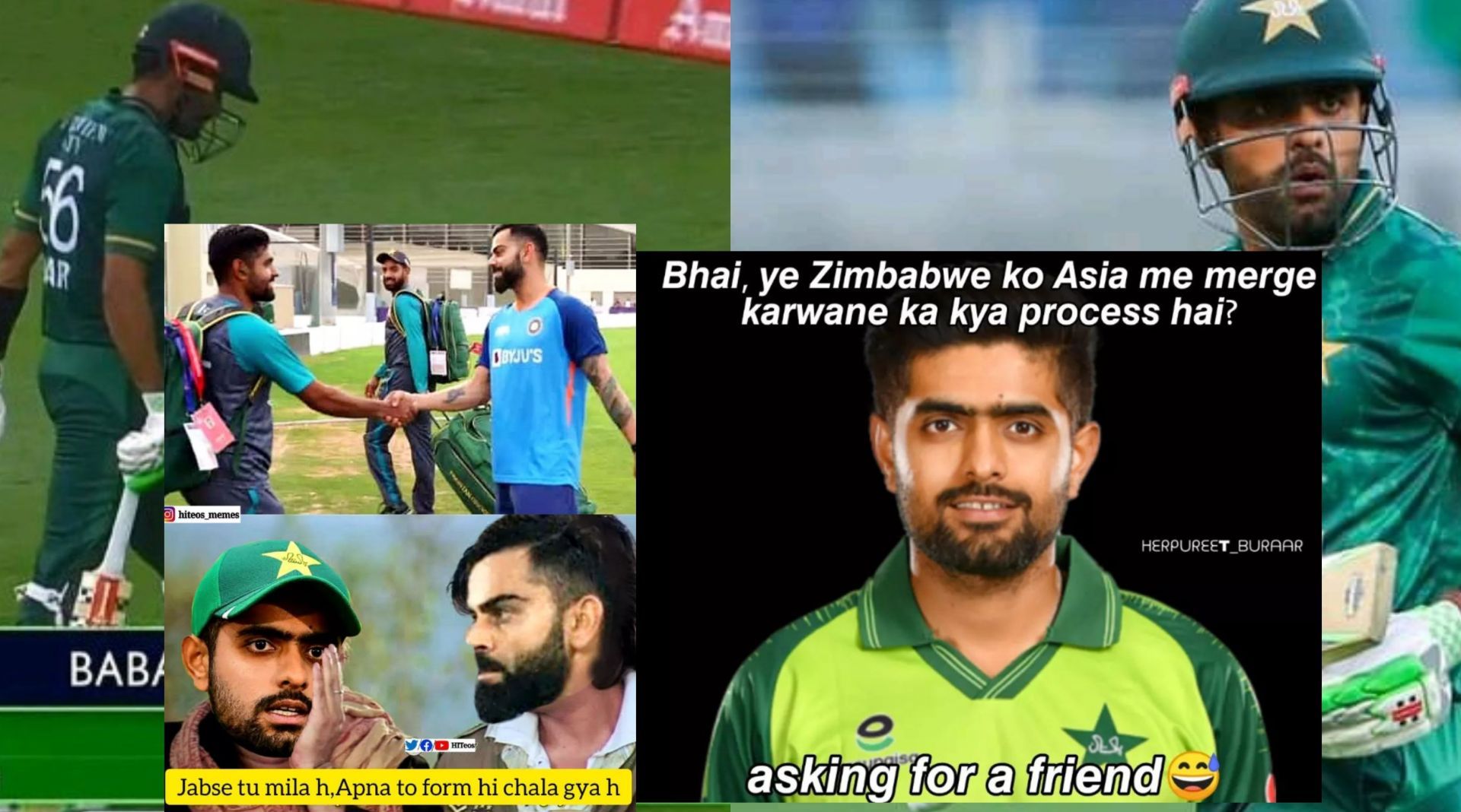 Fans troll Babar Azam after yet another failure in Asia Cup 2022