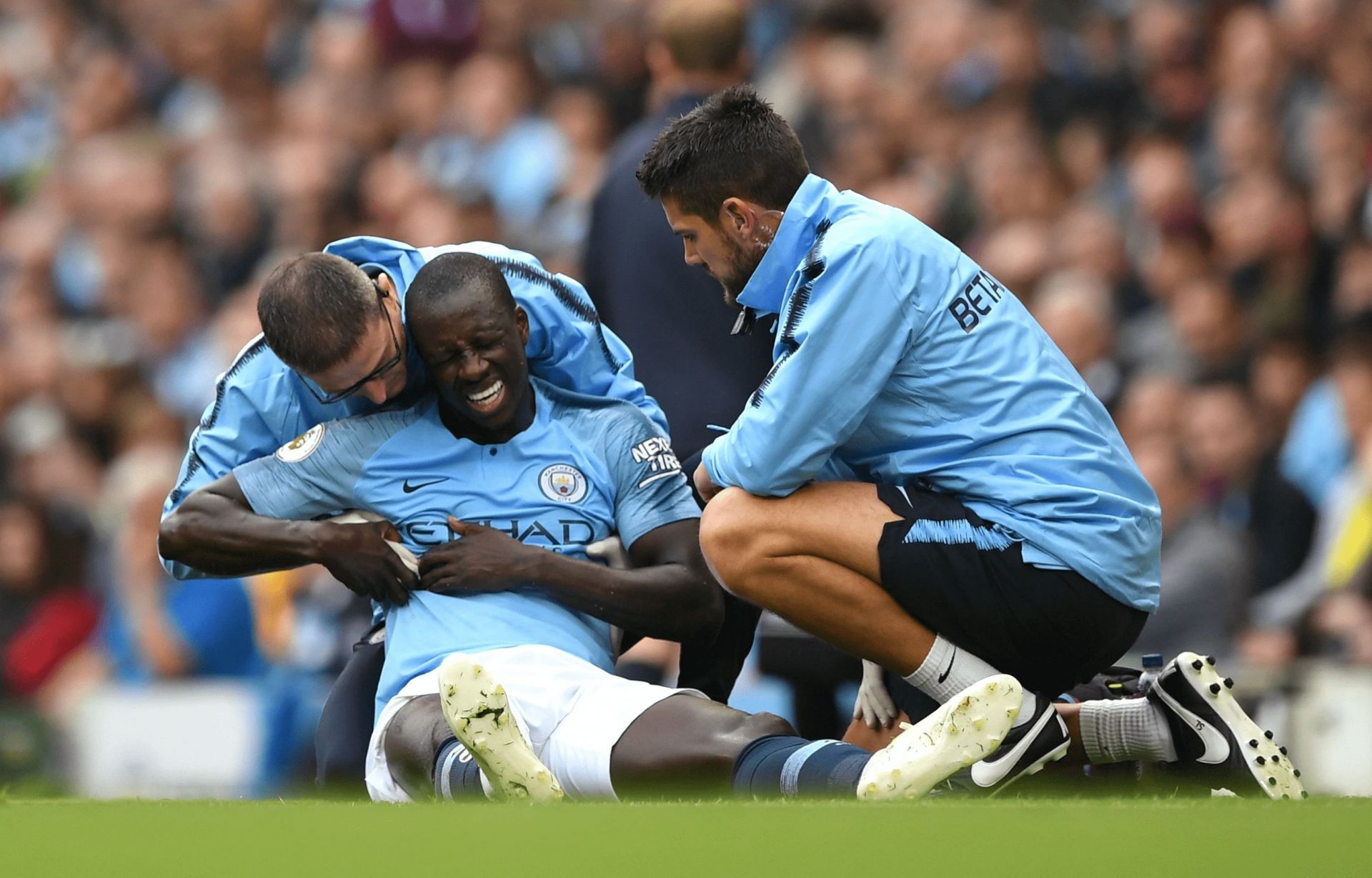 Benjamin Mendy is the only casualty in the France bench