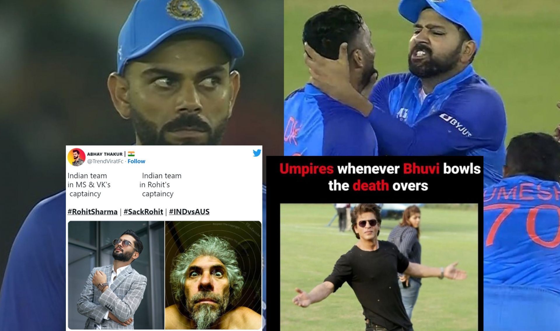 Fans react after India