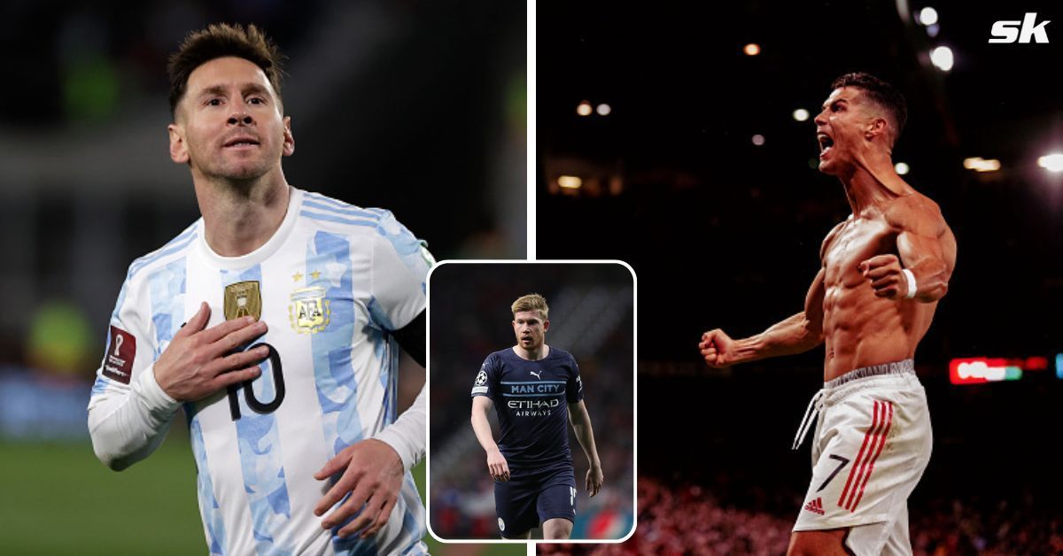 Kevin De Bruyne chooses between Lionel Messi and Cristiano Ronaldo