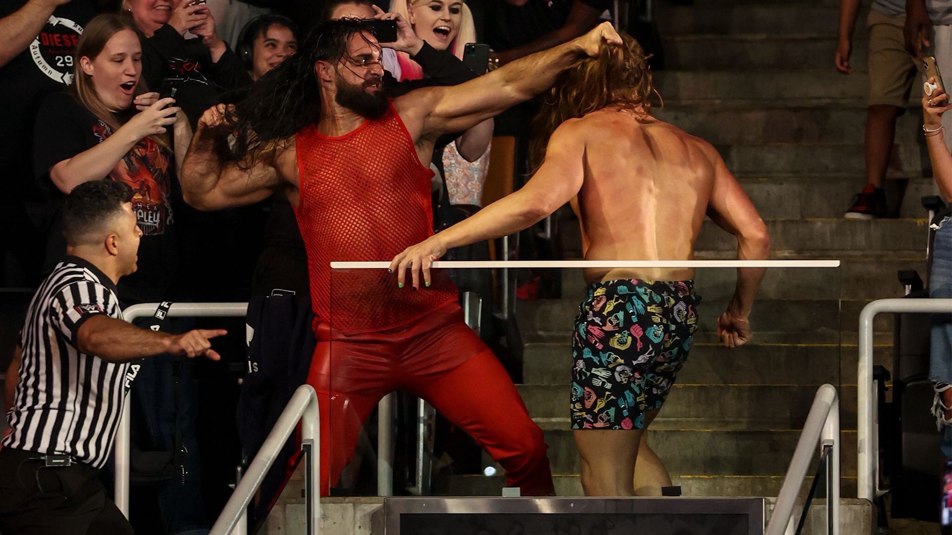 Seth Rollins and Matt Riddle