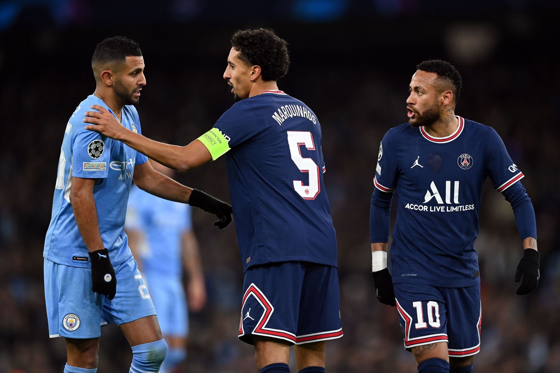 Manchester City v Paris Saint-Germain: Group A - UEFA Champions League