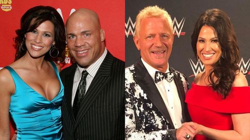 Jeff Jarrett married Kurt Angle's ex-wife, Karen