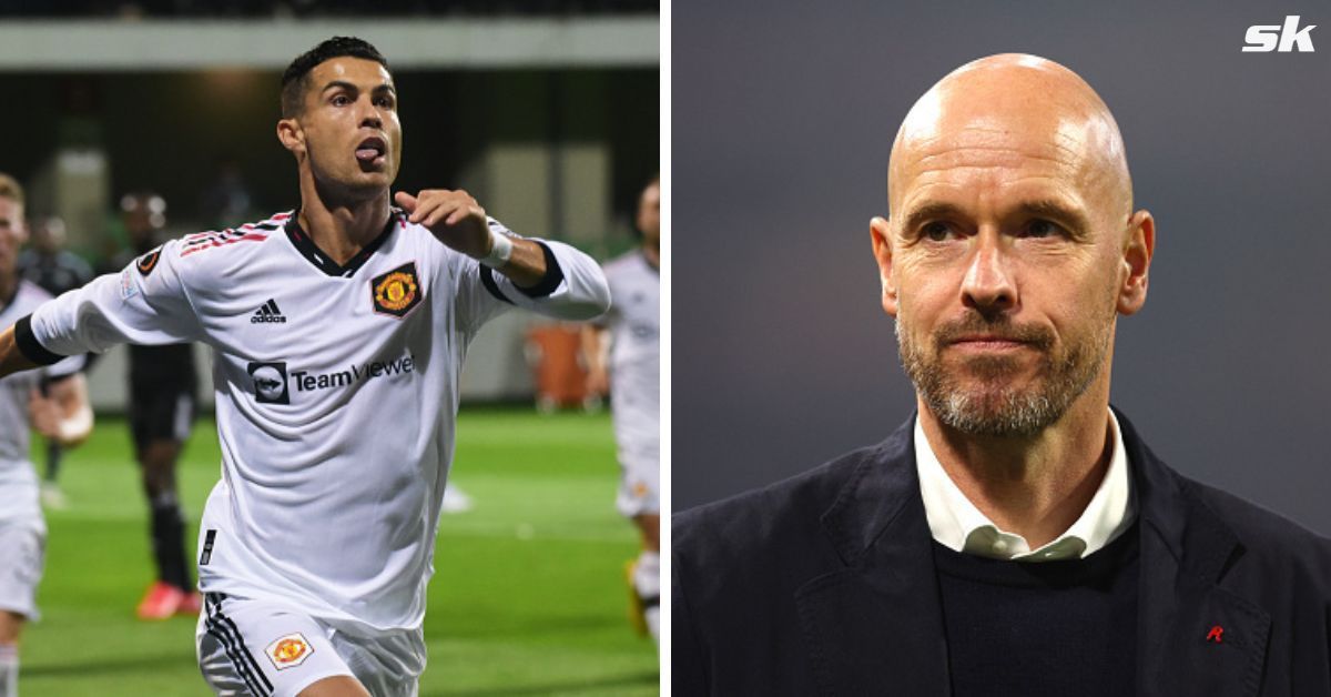 Erik ten Hag on Ronaldo after his goal in the Europa League