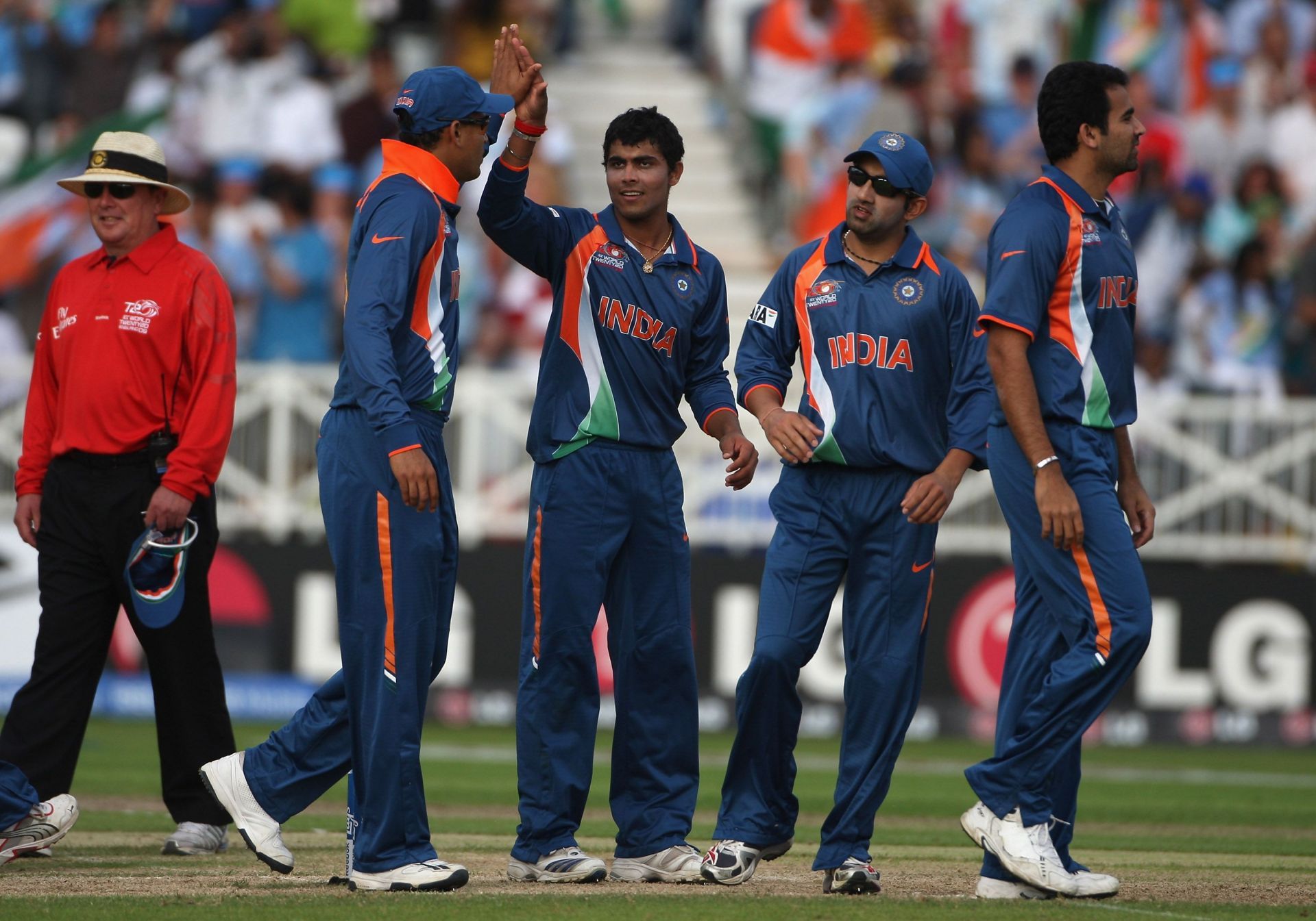 Team India had a disappointing 2009 T20 World Cup campaign. Pic: Getty Images