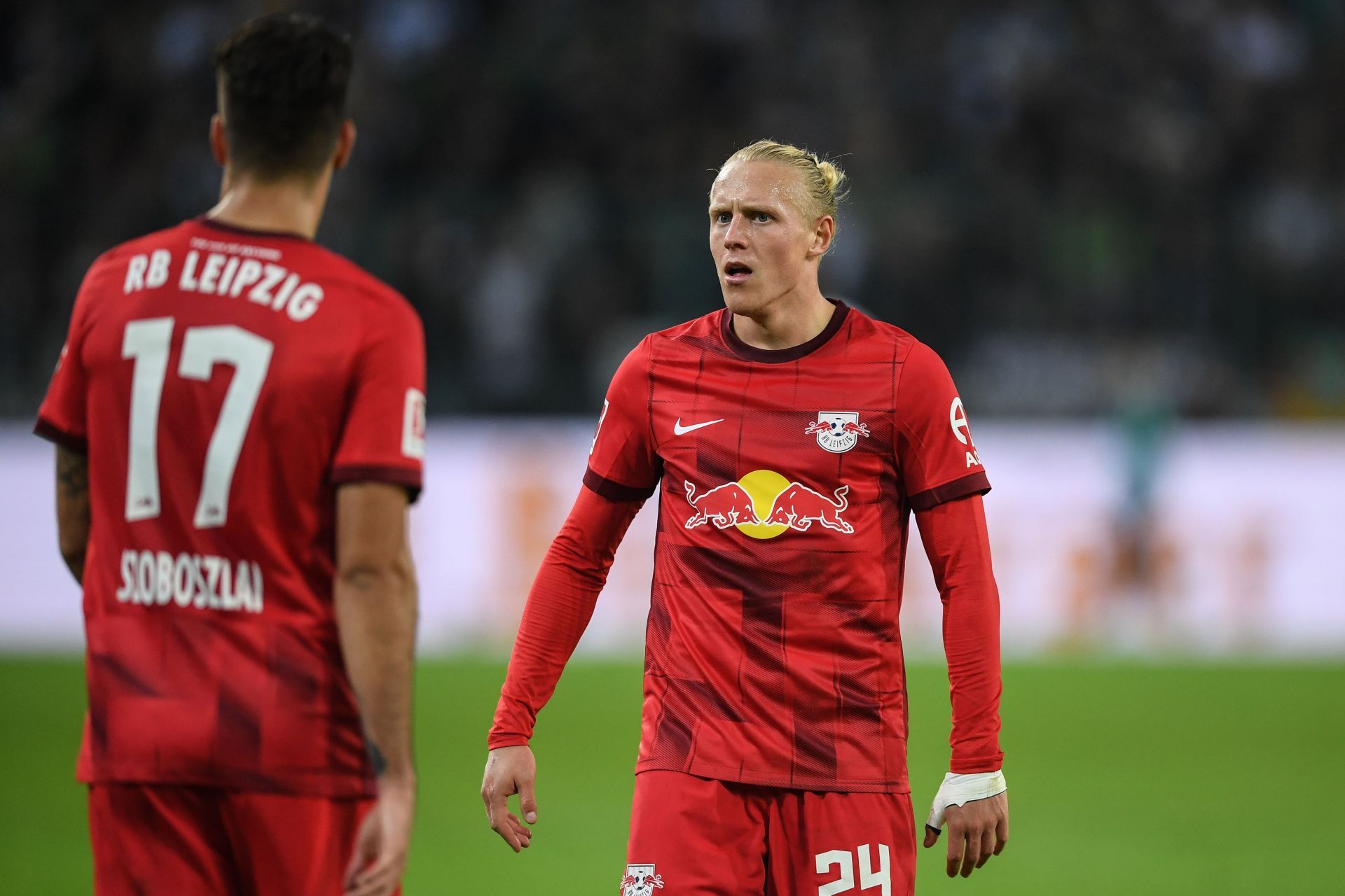 Borussia M&ouml;nchengladbach v RB Leipzig - Bundesliga