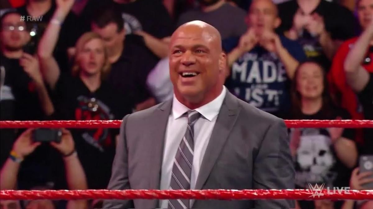 Kurt Angle loves a current Superstar