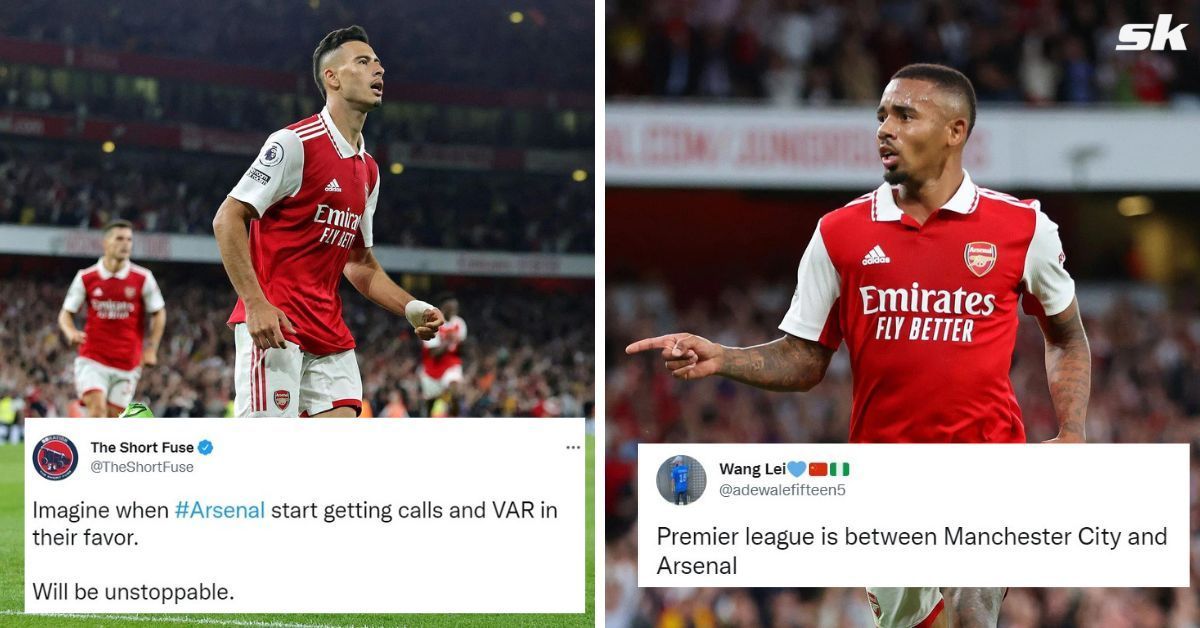 Twitter reactions from Gunners